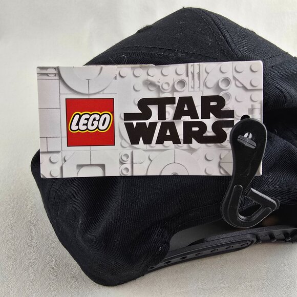 Lego Star Wars Youth Black Snapback Hat Grogu Baby Yoda Cutest In The Galaxy Bra - Picture 6 of 10